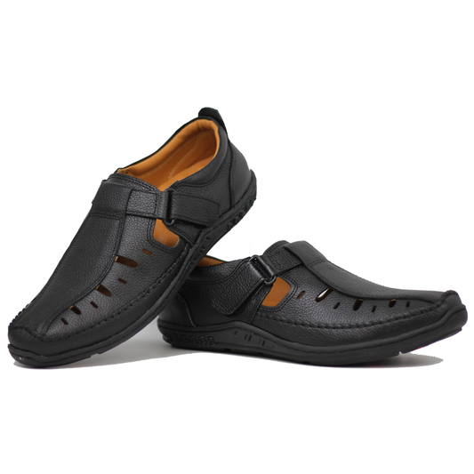 Clark's Sandal 1061 - Leather Roman Sandal for Summer Comfort (ShoeInn.co)