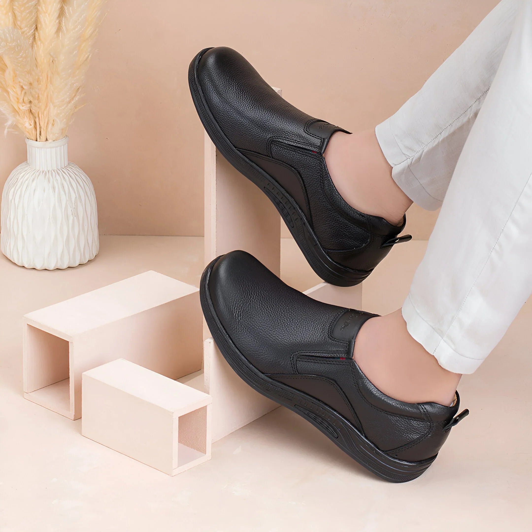 Clark's CL-1375 Men's Cow Leather Casual Shoes - Comfort & Style (ShoeInn.co, Pakistan)