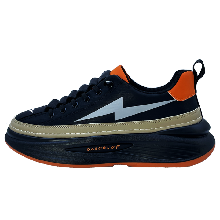 Shop the Shoeinn Black FLASH X3327 Sneakers – breathable, cushioned, and stylish footwear designed for all-day comfort.