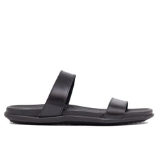 Black Hajj 2025 Slipper  with cow leather and Pu Medicated sole.