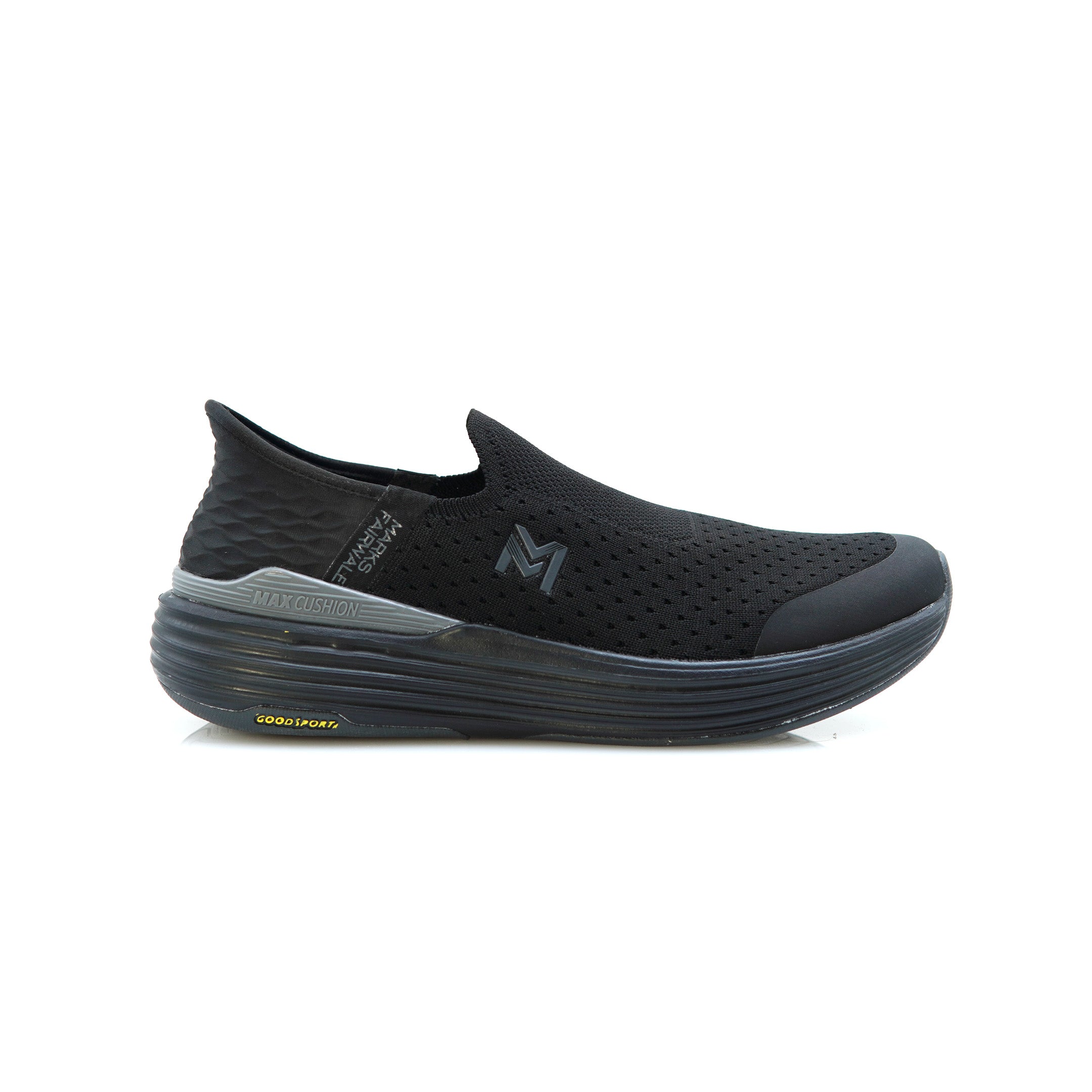 Black Medicated Slip ins Skechers with max cushion