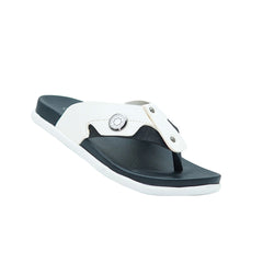 Black & White New Cania C-22 Men Chappal & Slipper in Pakistan