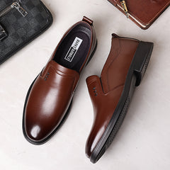 Phantom_Ace_Tan Brown leather medicated Shoes At Shoeinn.co