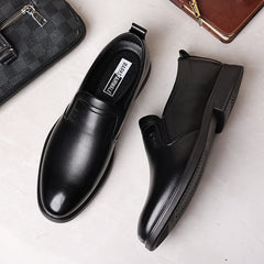 MarkesFairwale black Leather Mens Shoes at Shoeinn.co