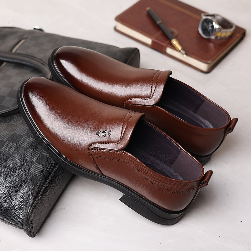 goat Leather medicated Brown mens Marksfairwale shoes at shoeinn.co