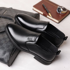 goat Leather medicated Black mens Marksfairwale shoes at shoeinn.co