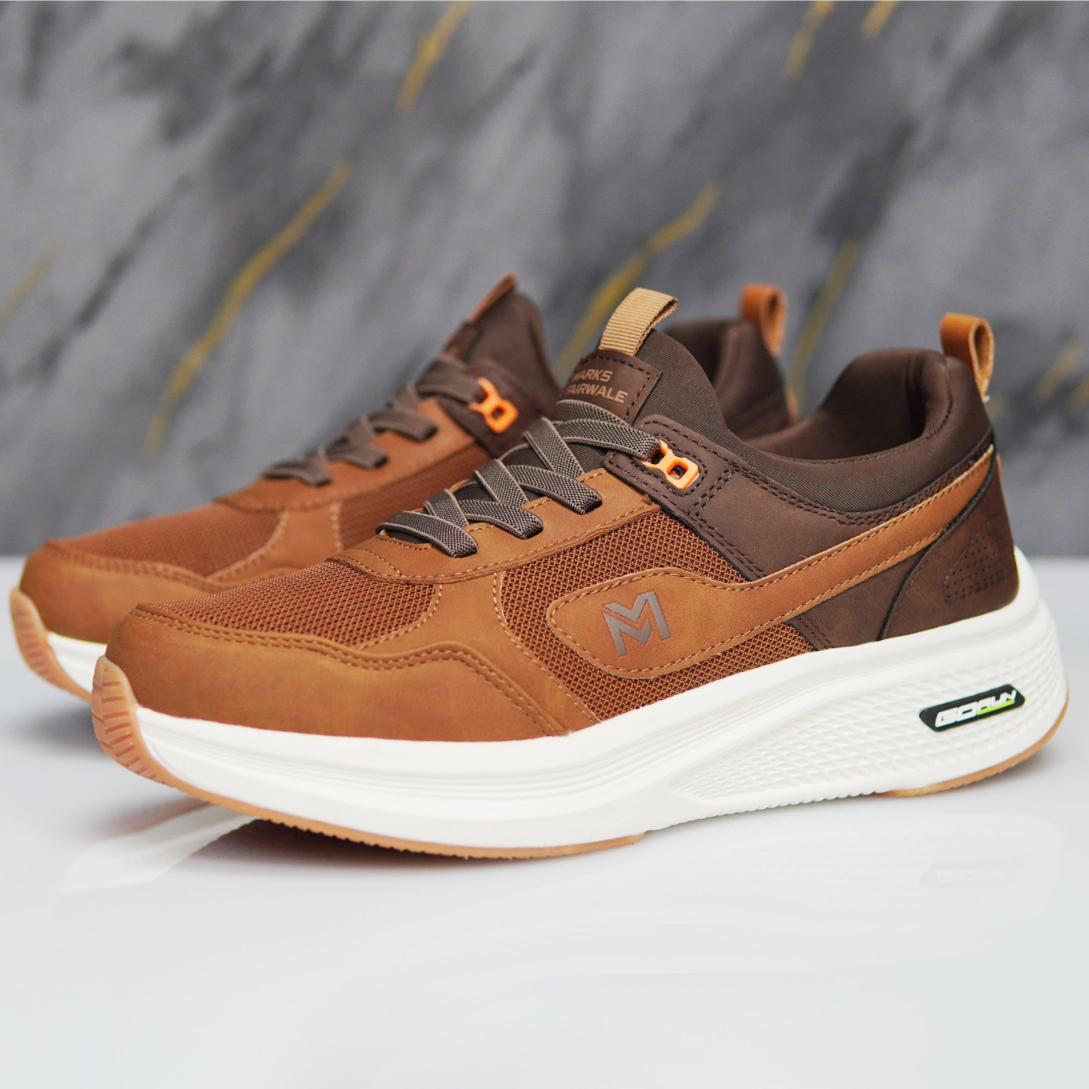 Brown Skechers MF-2417 slip-on sneakers with a lightweight design
8. Durable brown Skechers MF-2417 sneakers with air-cooled memory insole
9. "Brown Skechers MF-2417 sneakers for all-day comfort and style"