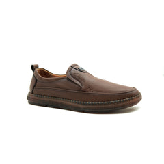 Trendy Clarks 109-7 Brown Shoes with a medicated sole for extra support, offering a perfect blend of style and comfort for everyday wear.