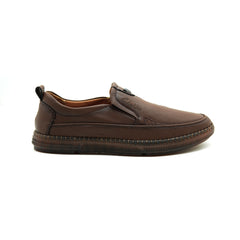 Trendy Clarks 109-7 Brown Shoes with a medicated sole for extra support, offering a perfect blend of style and comfort for everyday wear.