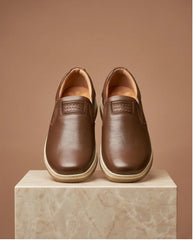 SI 2020 Men's Genuine Leather Shoes | Casual & Daily Wear — Shoeinn