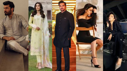 Stylish men and women in elegant outfits and footwear for modern fashion