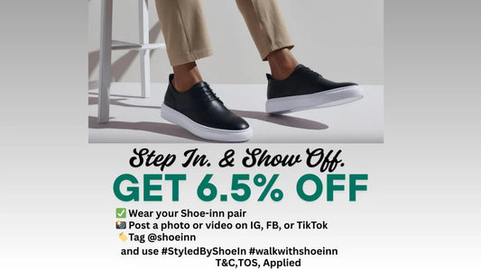 Stylish black sneakers with white soles, perfect for casual wear and comfort. Shop premium footwear today.