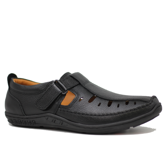 Clark's Sandal 1061 - Leather Roman Sandal for Summer Comfort (ShoeInn.co)
