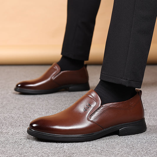 mediacted brown leather mens Shoes at shoesinn.co
