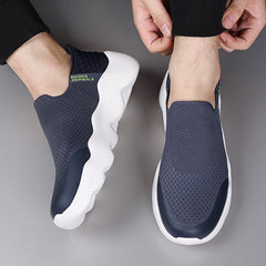 Navy Blue New Slip on Marks Fairwale Sneakers 