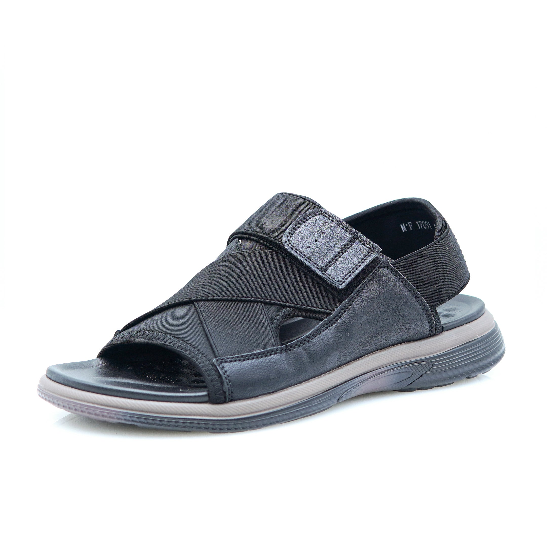 Shoeinn Comfy Sandals Black for Your Every Day Use Soft in-socks with cushioning present extraordinary comfort, ideal for extended wear.