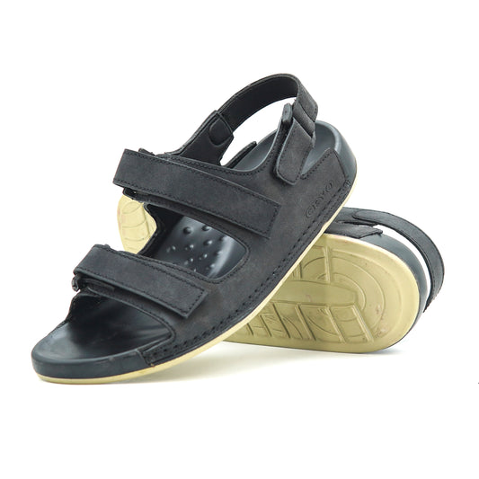 Black CEYO 9158 Sandals – Fashion-Forward Footwear for Men
