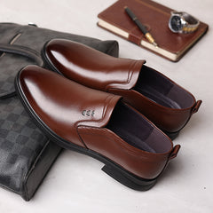 goat Leather medicated Brown mens Marksfairwale shoes at shoeinn.co
