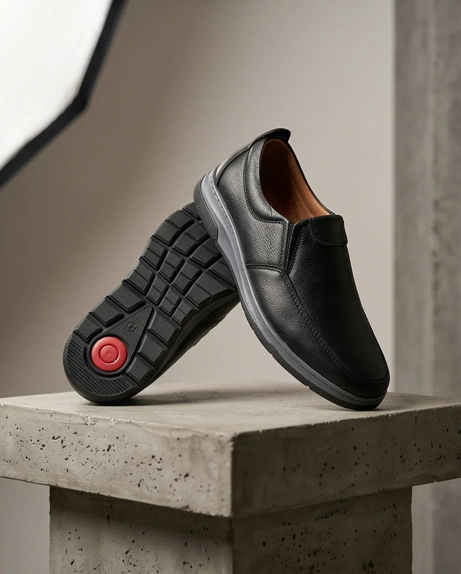 SI 2020 Men's Genuine Leather Shoes | Casual & Daily Wear — Shoeinn